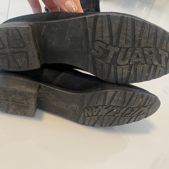 Stuart Weitzman Lowland Suede Boots - 37, US 6.5 - Picture 3 of 9